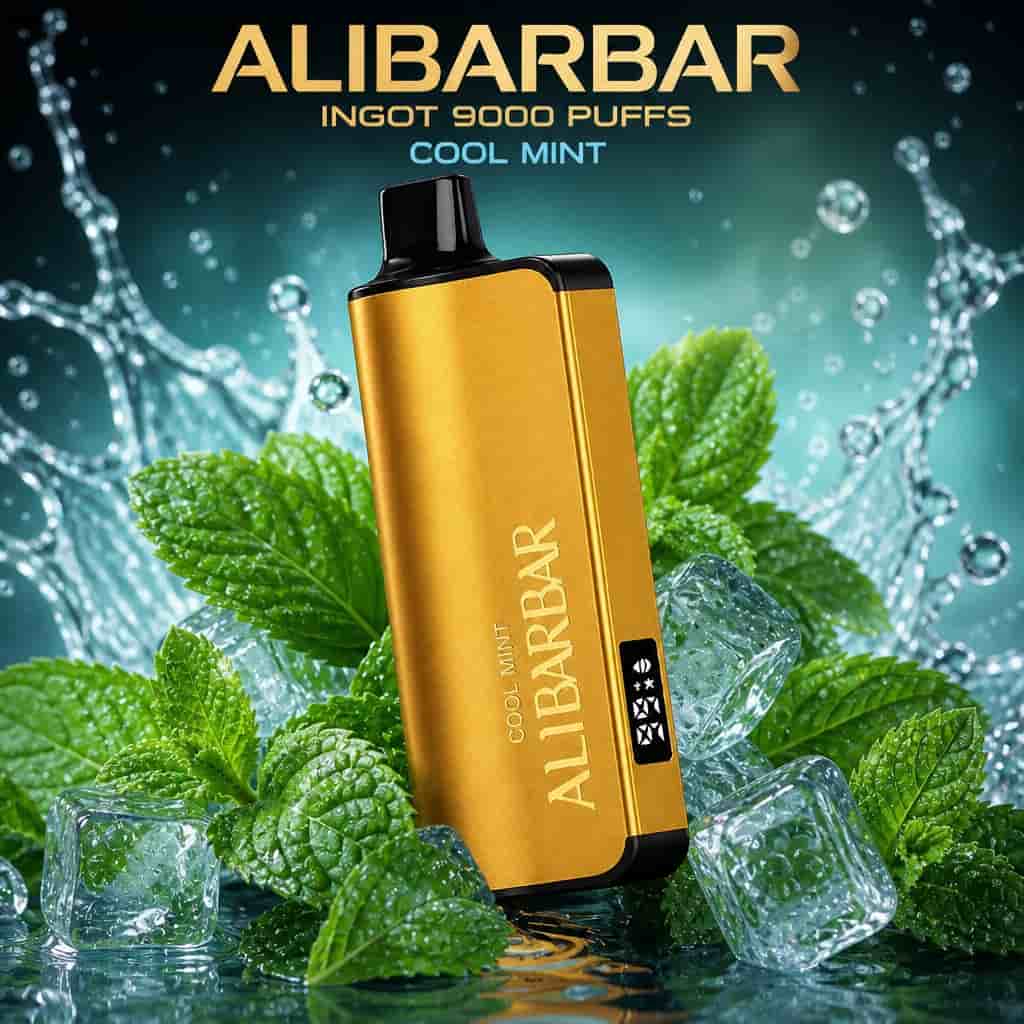 ALIBARBAR INGOT 9000 PUFFS-Cool Mint